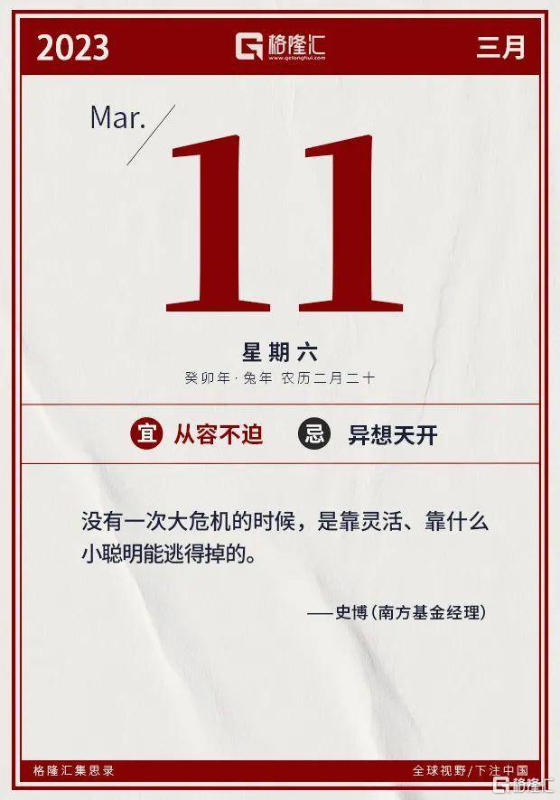 早报 (03.11）| 多米诺第一张骨牌<strong></p>
<p>期货卖空</strong>？硅谷银行光速破产引发抛售；2月M2增速创7年新高；车市降价潮或持续至7月