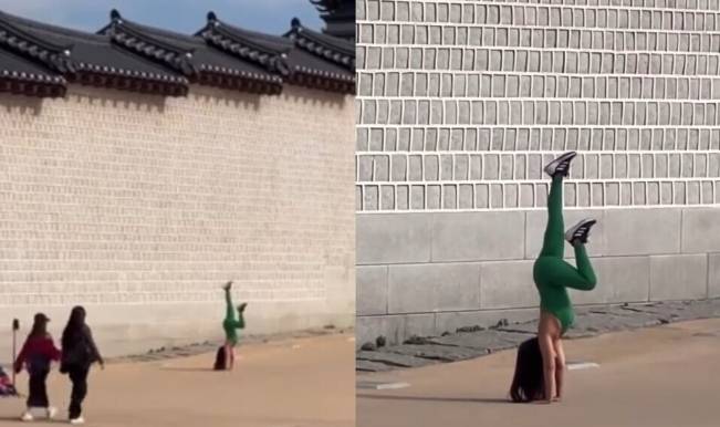 韩媒：越南一女子在首尔景福宫穿紧身衣练瑜伽引韩网民不满<strong></p>
<p>软件配置</strong>，当事人回应