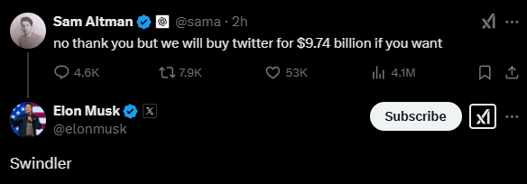 马斯克寻求控制OpenAI<strong></p>
<p>零一软件</strong>?奥尔特曼:我们也可以收购推特