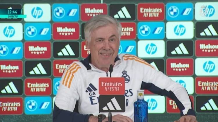 安切洛蒂：巴萨看似更强 但将皇马描绘成决赛中的弱势方略显夸张