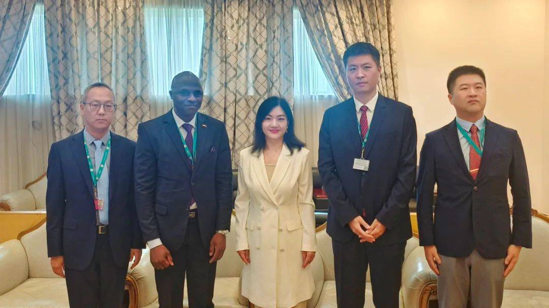 大使王敏，正式赴任