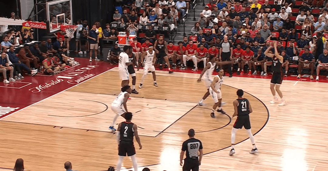 NBA夏季联赛：杨瀚森半场8分2篮板1助攻<strong></p>
<p>中文交易平台</strong>，两帽米西并两中三分