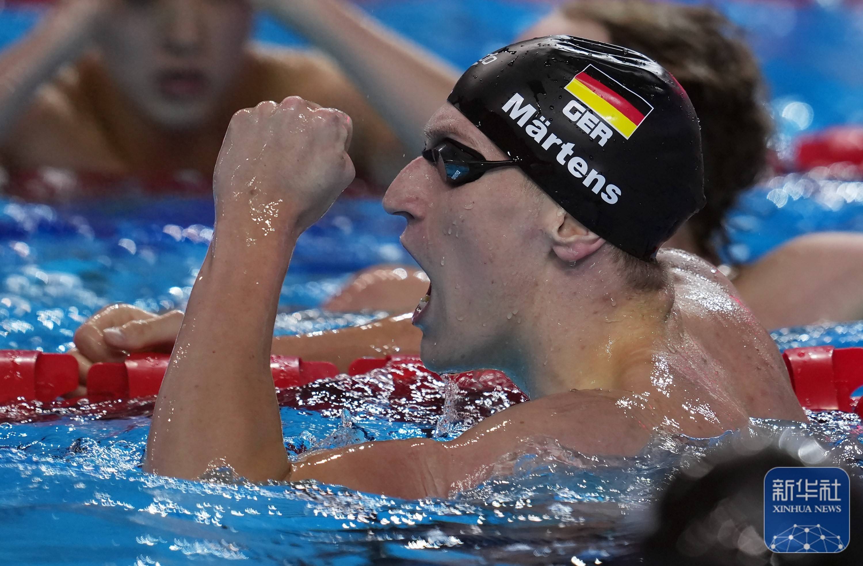 游泳世锦赛丨德国选手夺男子400米自由泳冠军 中国选手张展硕获第五名