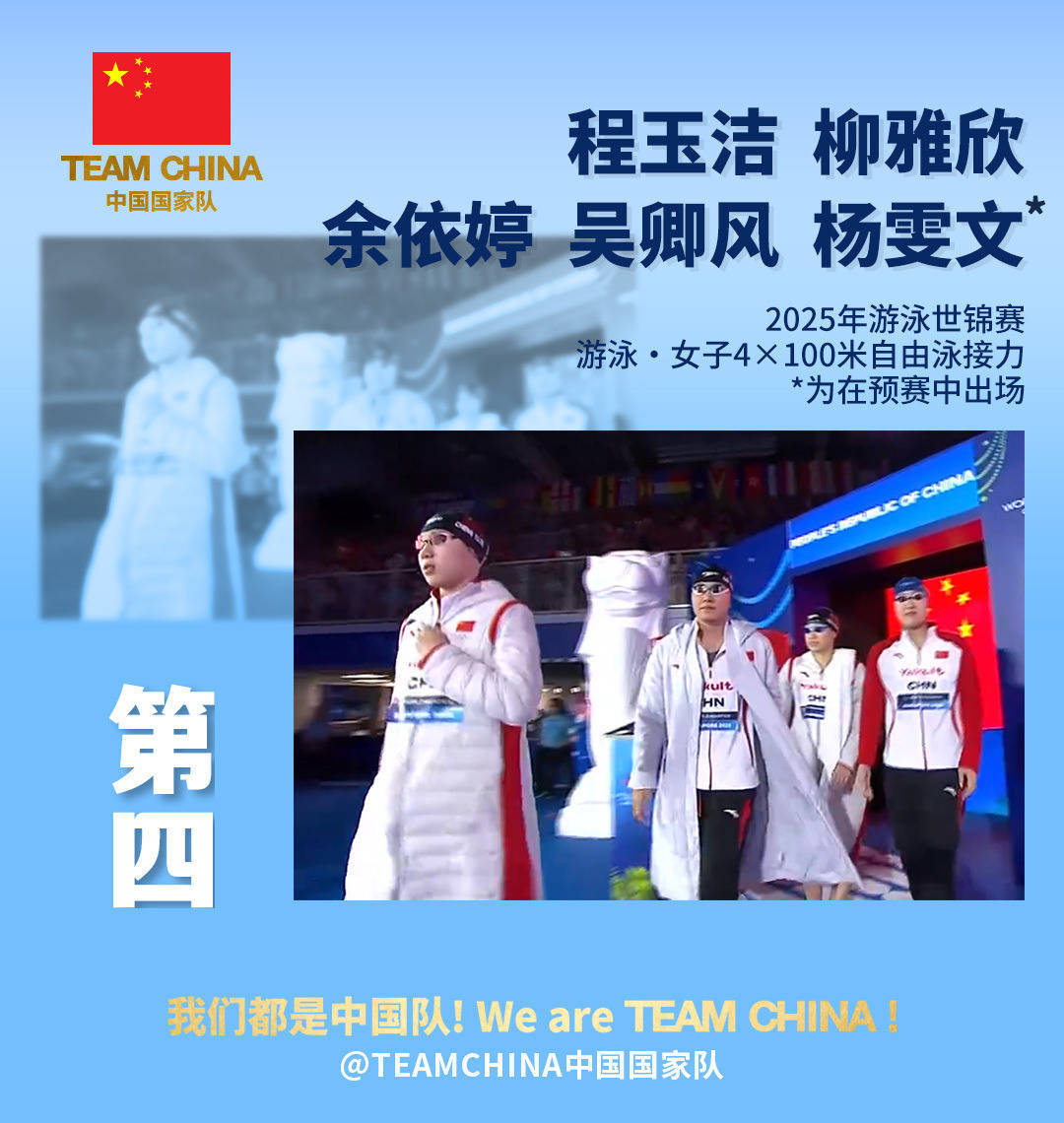 游泳世锦赛中国队两项接力无缘领奖台<strong></p>
<p>比特派</strong>，潘展乐46秒63全场第二助男队杀进前五