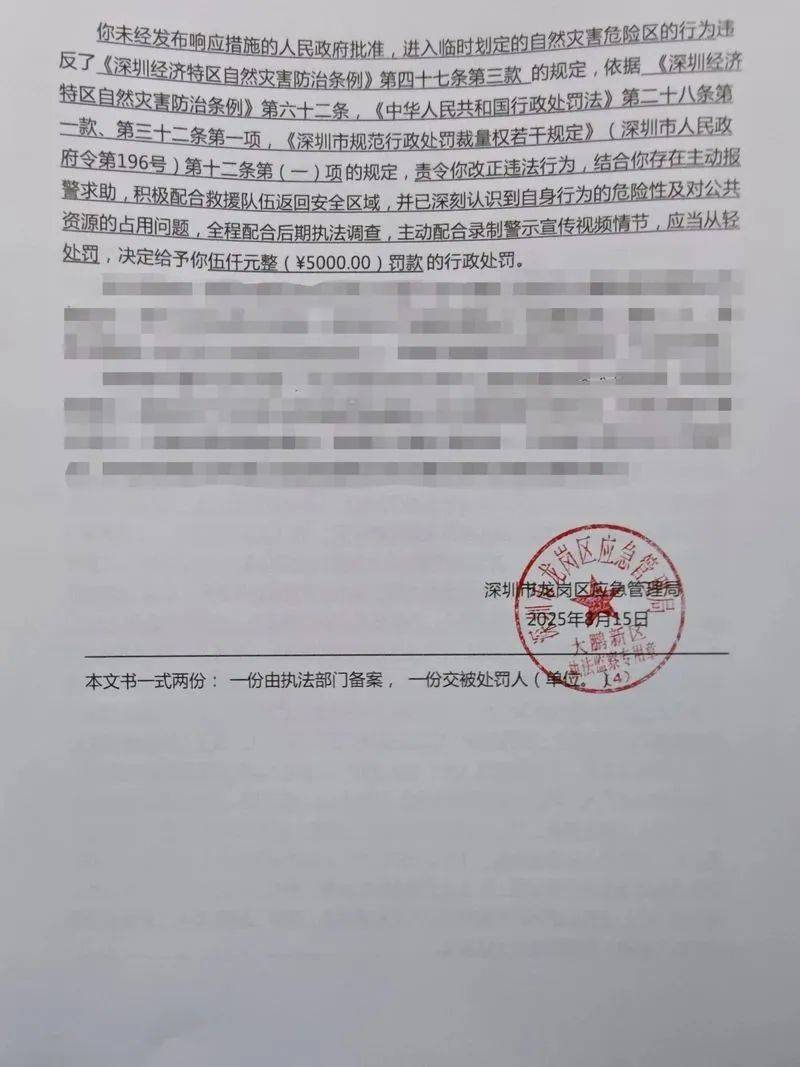 每人罚款5000元<strong></p>
<p>比特派安全</strong>!深圳开出全国首张罚单