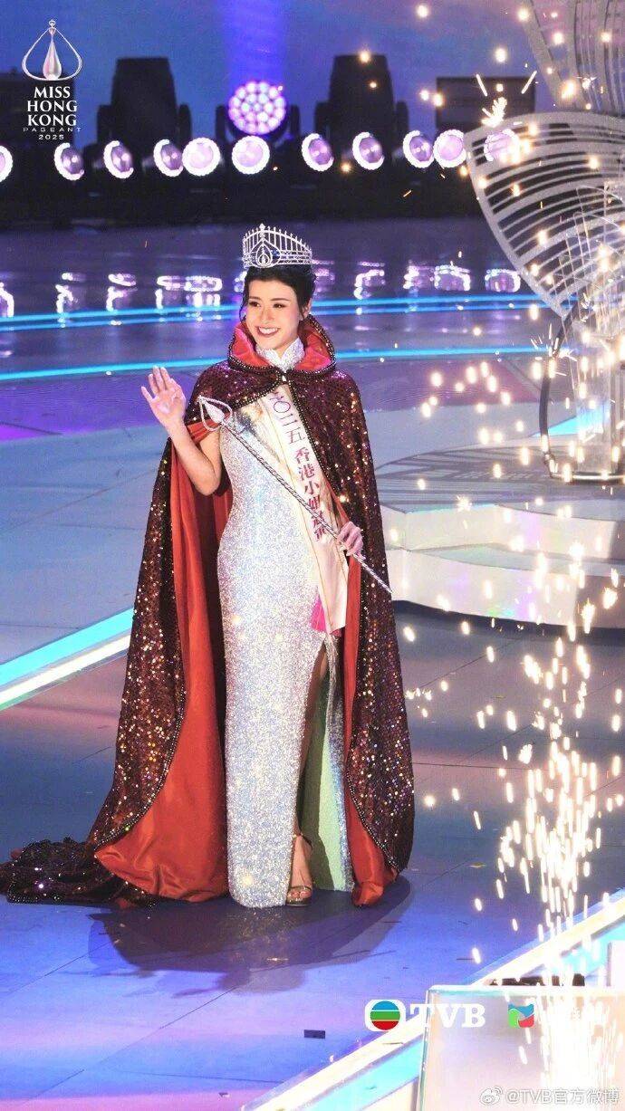 2025年度“香港小姐”诞生，陈咏诗夺冠！系在读博士生
