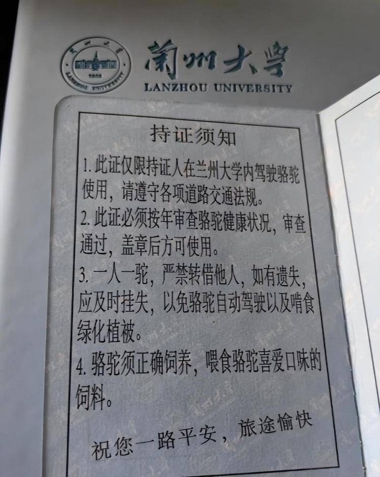 一人一驼<strong></p>
<p>币安下载</strong>，骆驼尾气排放超标要扣分？兰大回应学生持证骑骆驼上学：骆驼驾驶证为学校文创，非官方证件