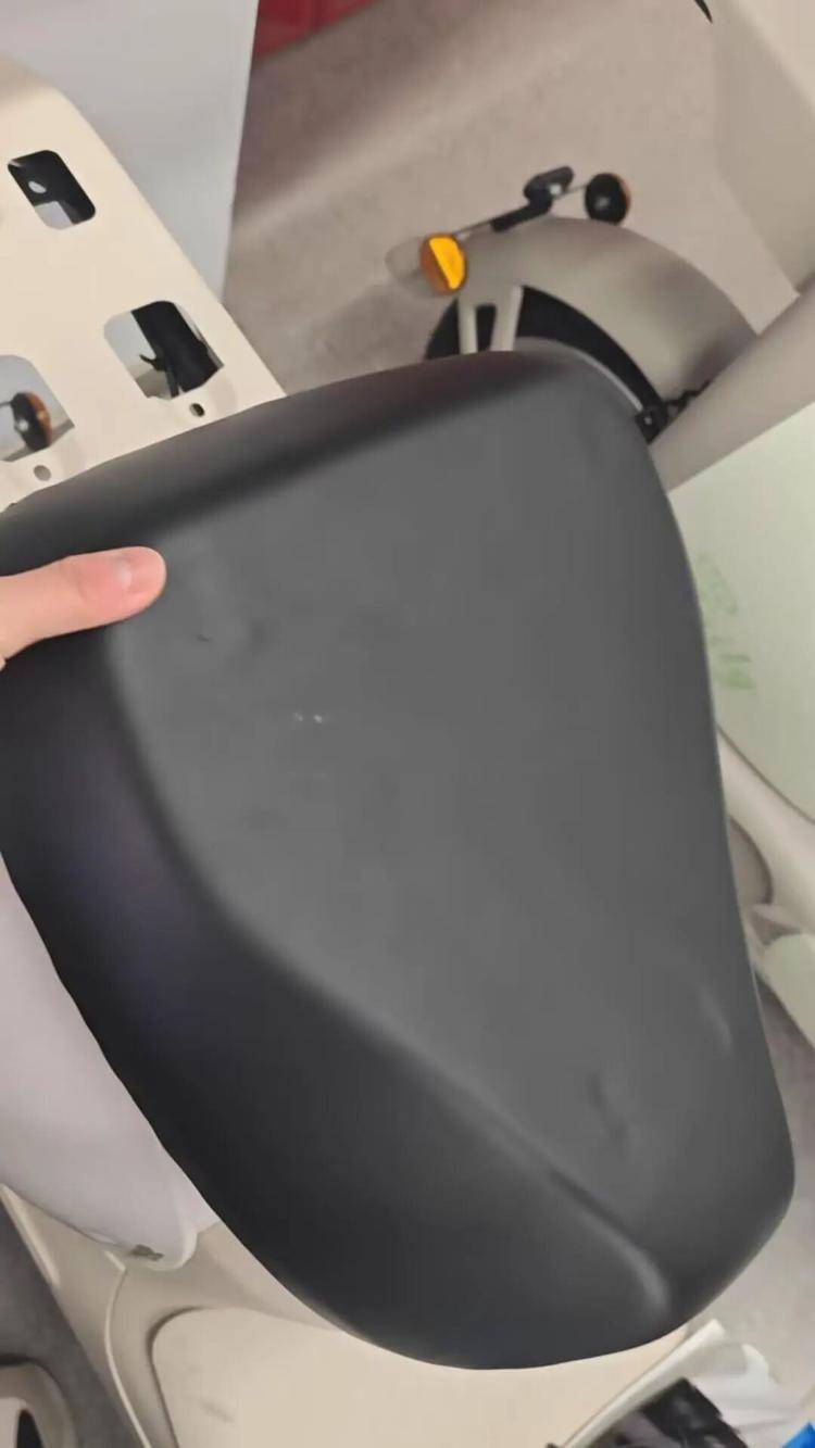 冬天冻屁股夏天烫屁股<strong></p>
<p>BLUR币</strong>？台铃电动车疑用“金属坐垫”引热议