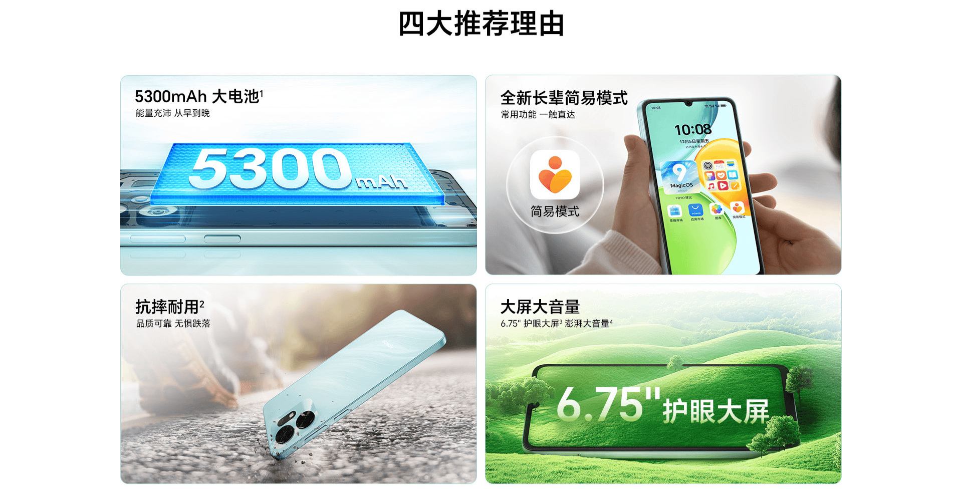 荣耀畅玩60A官网上架：天玑6300+5300mAh电池<strong></p>
<p>比特币今日价格行情</strong>，定价1599元